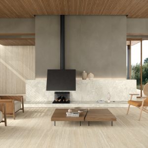 Floor: Travertino Dorato